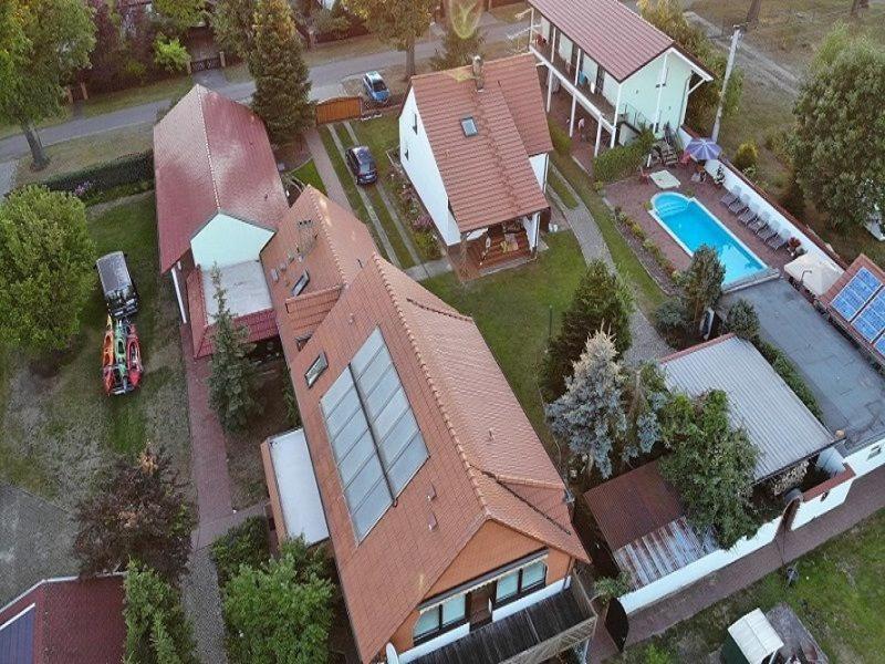 Pension Am Hasenberg Markische Heide Exteriör bild